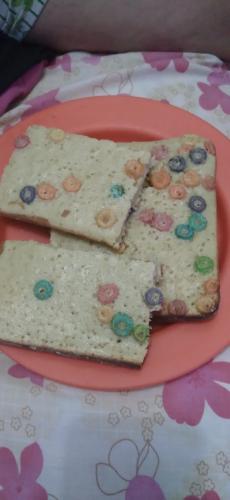 Bizcocho con Frootloops