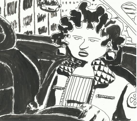 Detail of panel 2 from CHRONOS