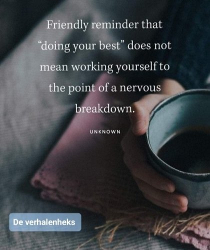 Just do your best ...