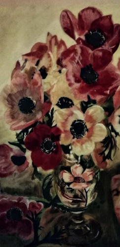 Optische illusie in een schilderij