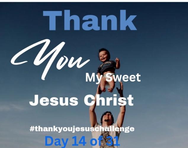 Thank you Jesus 😘