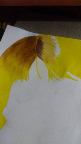 Dibujo de Britney Spears. 