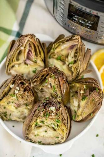 How to cook artichokes.