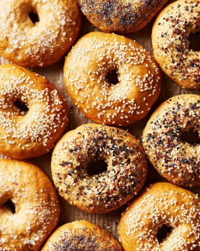 How to make a bagel.