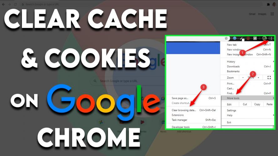 How to clear cache in chrome 