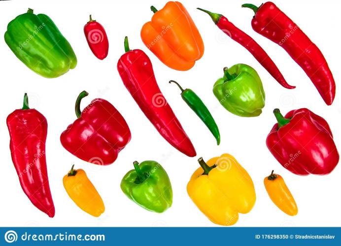 Types of capsicum