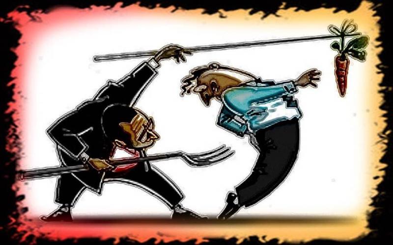 Doelen bereiken door beloning en straf