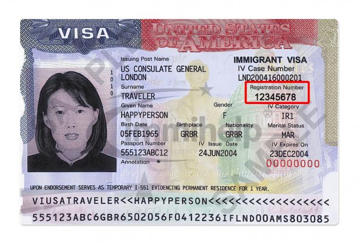 What is a number uscis