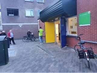 Druk in stembureau....