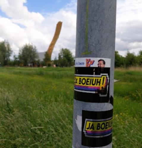 Stickers in/rond....