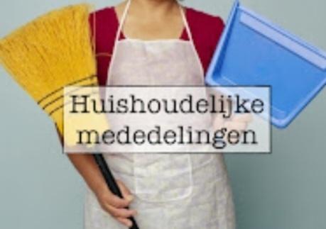 Huishoudelijke...