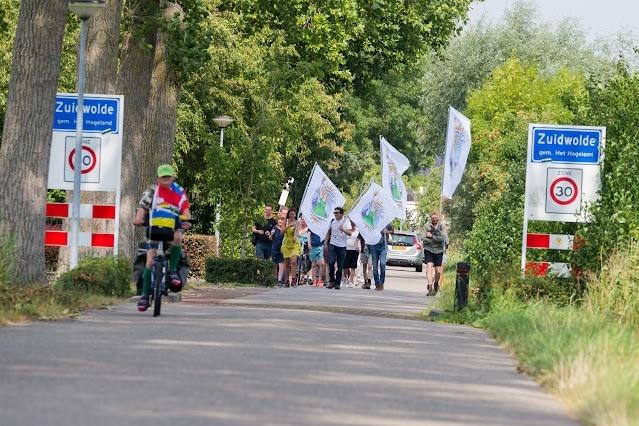 Lopen van Huizinge....