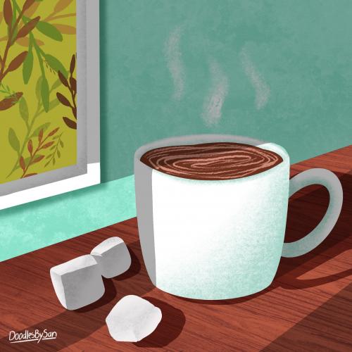 Digital Art - Hot Chocolate