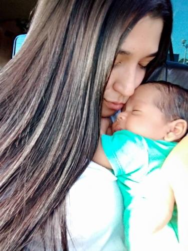 Amor maternal, con  fe indescriptible