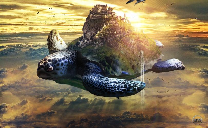 Photoshop Surreal &amp; Fantasy Manipulation -Big Turtle 