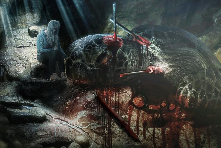 Photoshop Surreal &amp; Fantasy Manipulation -Big Turtle 