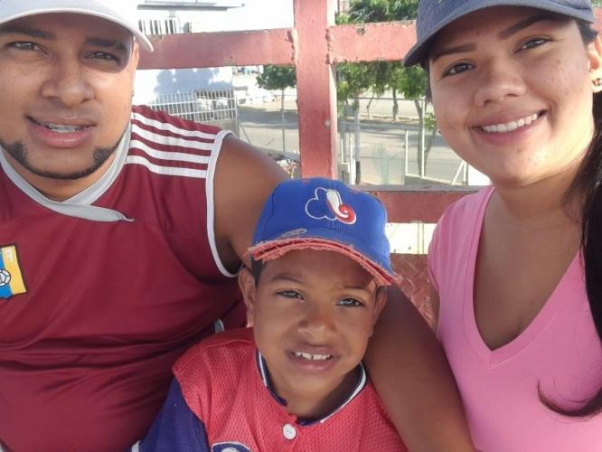 Un gran día en el juego de béisbol