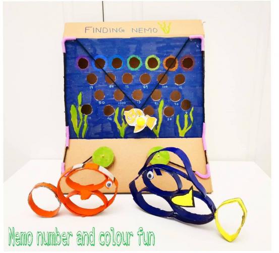 🐠🐟 Finding Nemo crafty learning🐟🐠