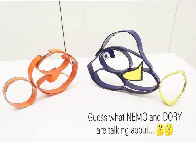 🐠🐟 Finding Nemo crafty learning🐟🐠