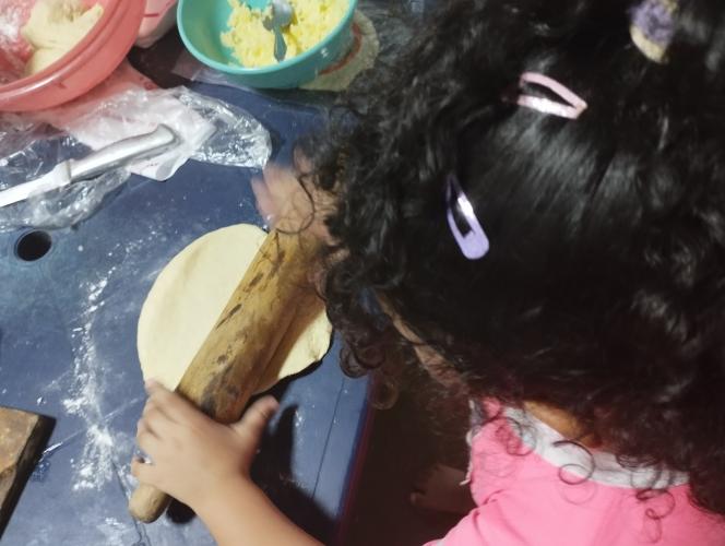 Los Pequeños (tequeños)  de mi hija