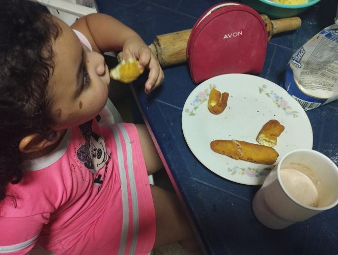 Los Pequeños (tequeños)  de mi hija