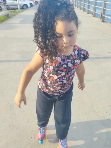 Patinando en la Vereda