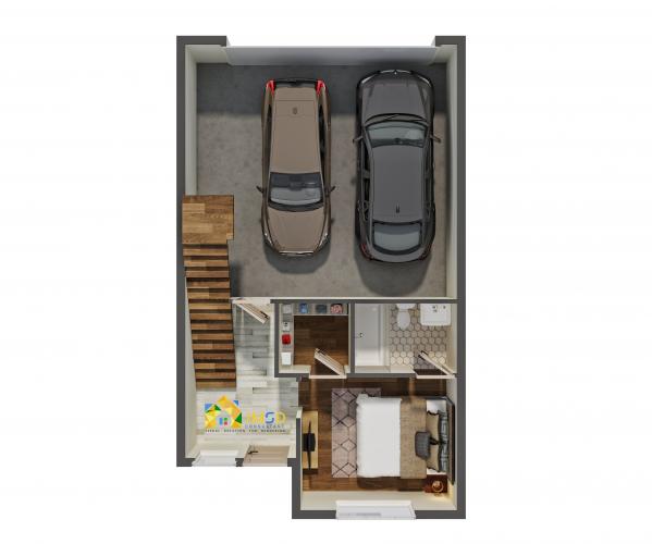Residential Home Floor Plan Rendering Visualization San Diego California