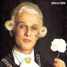 17th and 18th centuries, the era of pale makeup