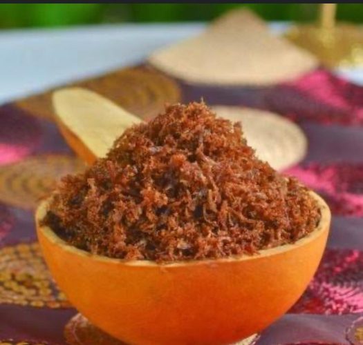 dambu nama (shred dry seasoned beef)