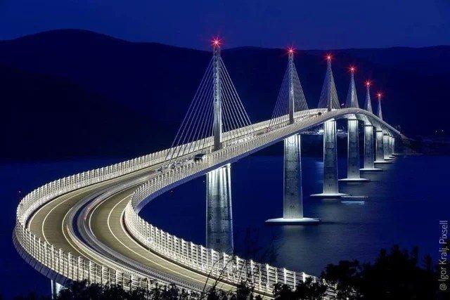 In Croatia, the beautiful Peljesac Bridge, which connects the Peljesac Peninsula with the Dubrovnik region, opened on July 26.