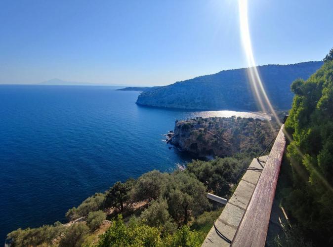 Good morning from Thassos island