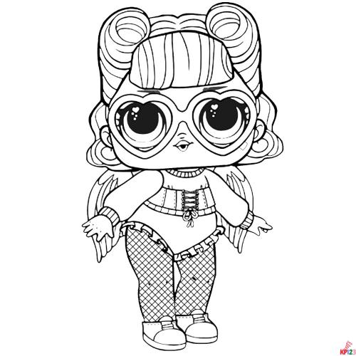 LOL Doll Coloring Pages for Kids