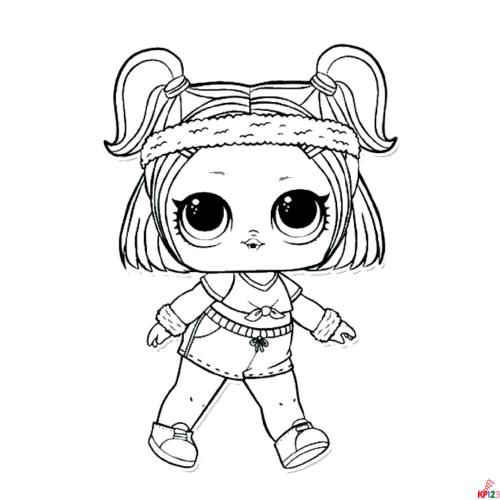 LOL Doll Coloring Pages for Kids