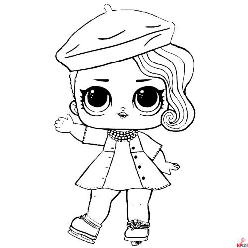 LOL Doll Coloring Pages for Kids