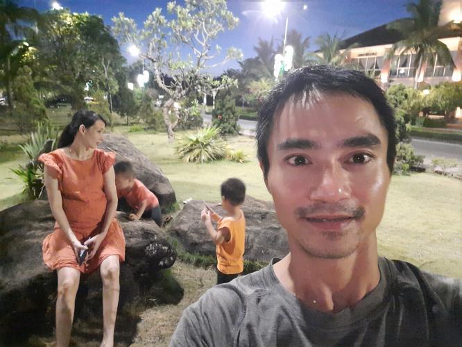 Young couple in Vietnam