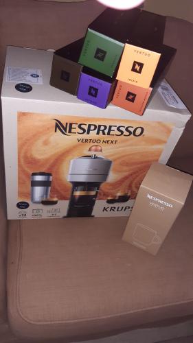 I have gotten a Nespresso next krups coffeemaker and that is not coffee that is coffee with a whole new dimension. The smell, the taste is so good I really recommend to everyone who loves coffee. A coffeemaker with Bluetooth and Wi-Fi, seriously? #productreview #Nespresso
