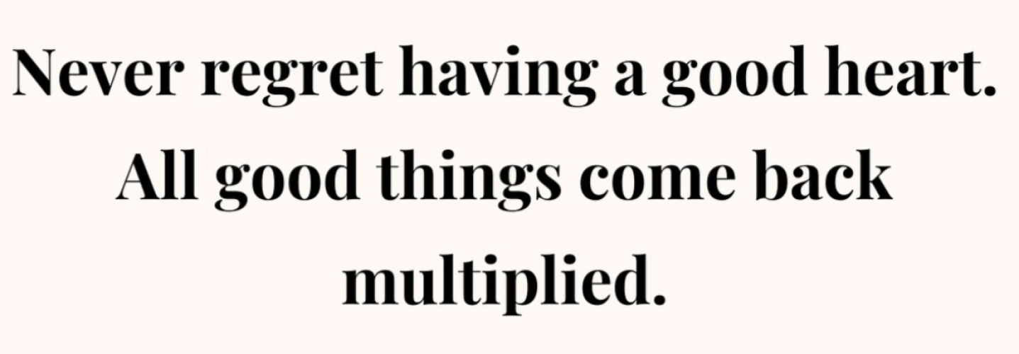 A Good Heart