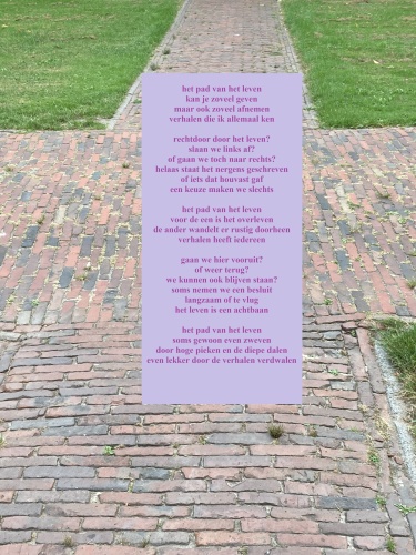 Het pad van het leven, voor iedereen is ie anders.