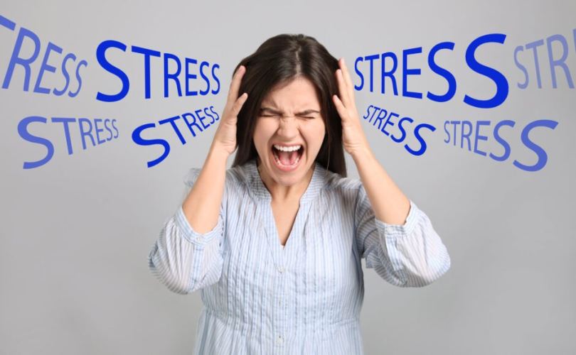 Call to action. Working on your stress!