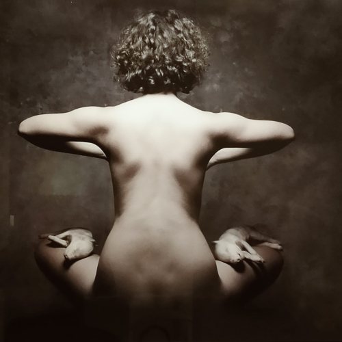 De kracht van eenvoud: de sierlijke lijnen van een vrouw, puur en vrij.