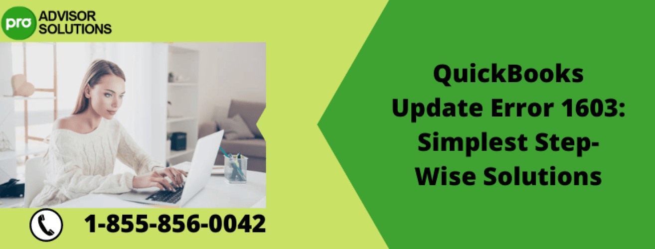 Easy Way to Fix QuickBooks Update Error 1603