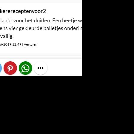 lekkerereceptenvoor2 Bedoel je deze? Dat zijn inderdaad buttons om te delen zoals MereltjevanBrabant