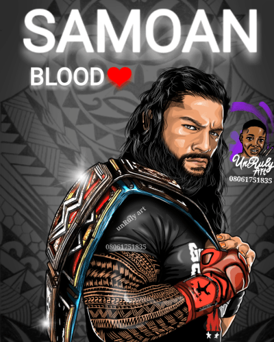 FAN ART (ROMAN REIGNS)