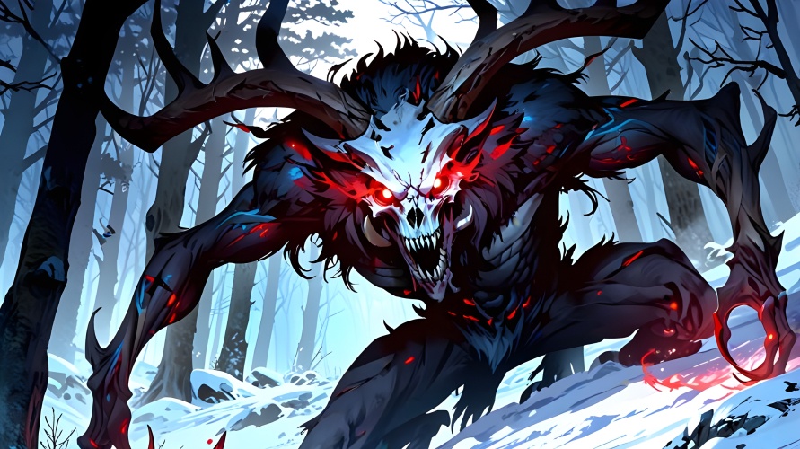 The Wendigo: A Cannibalistic Creature of the Frozen North