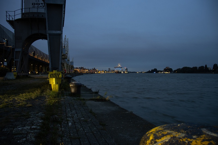 AIDAaura last visit to Antwerp
