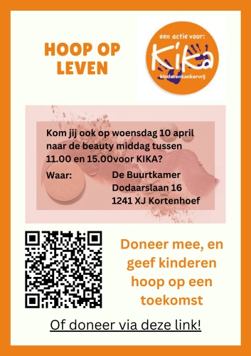 Beauty middag voor KIKA