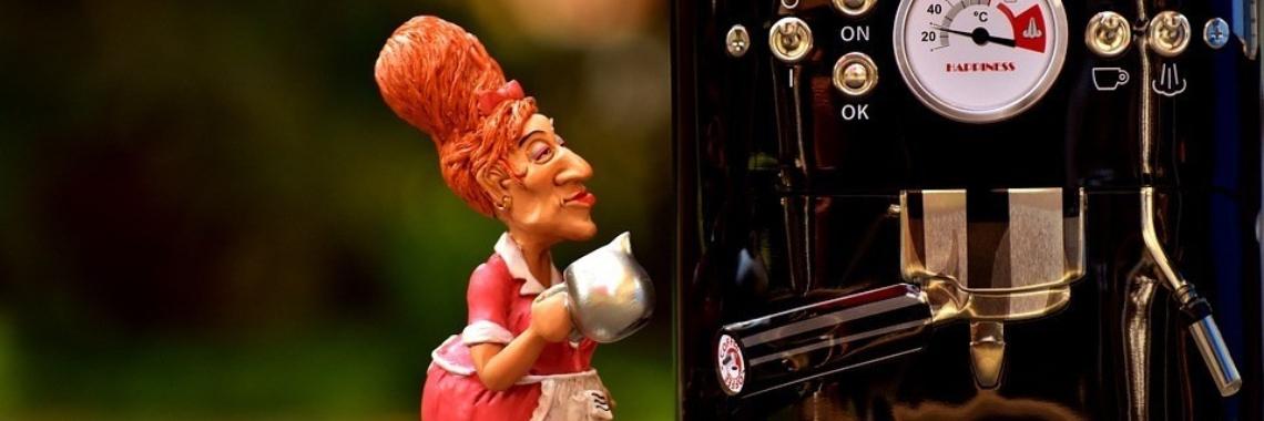 Een gesprekje bij de koffiemachine