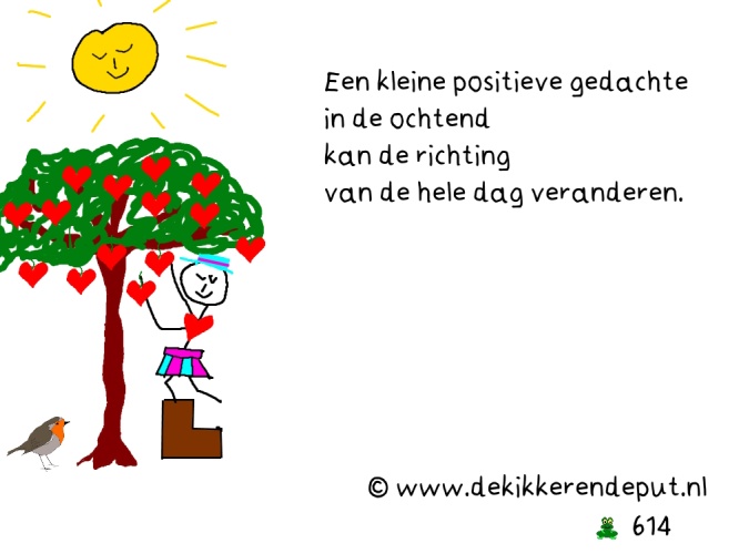 Positieve gedachte