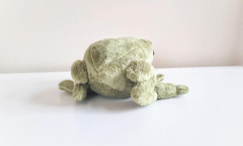 Handmade frog plush