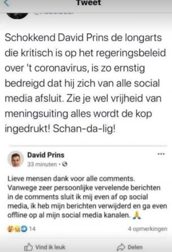 Ik las net dat deze longarts bedreigt word ppff de waarheid mag ook niet boven tafel komen he !